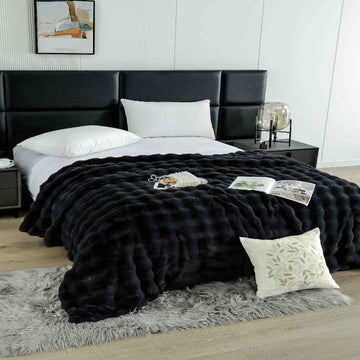 Patura artificiala tip blana de iepure cu fermoar – Confort si eleganta pentru casa ta | COD 0931-J
